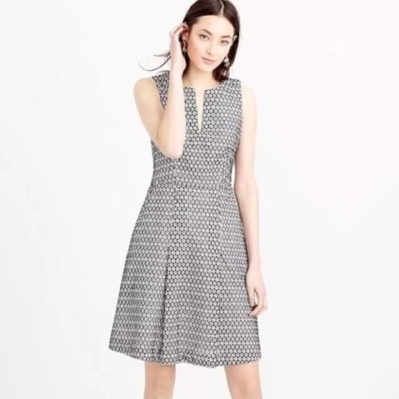 J. Crew Dresses & Skirts - J. Crew Contrast Eyelet Dress